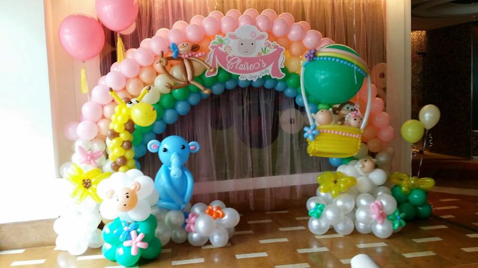 Hundred-Day Banquet, Birthday Party, Balloon Decoration